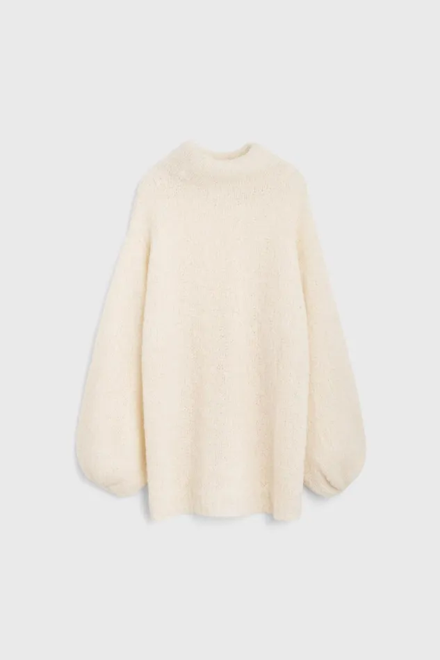 Emin Knitted Sweater Whipped Cream Women Rodebjer Knitwear