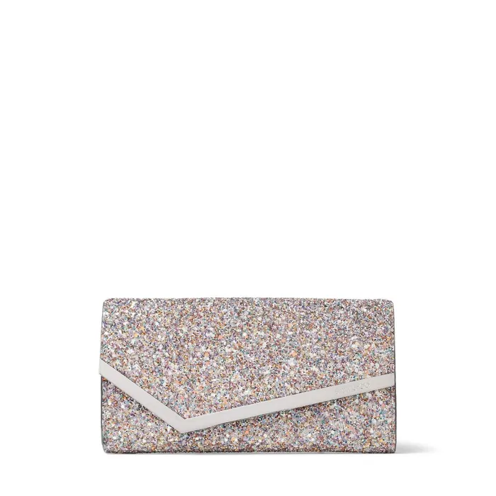 Emmie Luminous GlowInTheDark Glitter Clutch Bag Mochi Women JIMMY CHOO Clutch Bags Emmie Luminous GlowInTheDark Glitter Clutch Bag Mochi Women JIMMY CHOO Clutch Bags