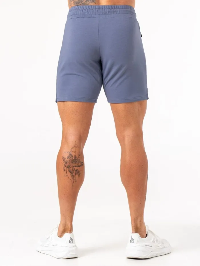 Endurance Track Shorts 8211 Denim Blue Men Ryderwear Gym Shorts