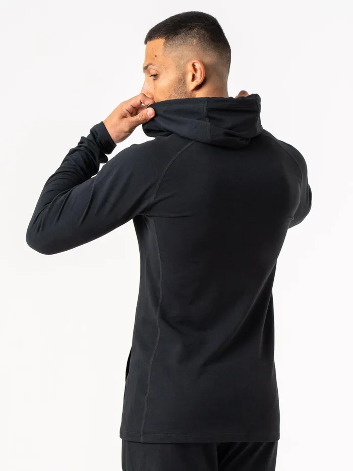 Endurance Zip Up Jacket 8211 Black Men Ryderwear Sweaters and Hoodies