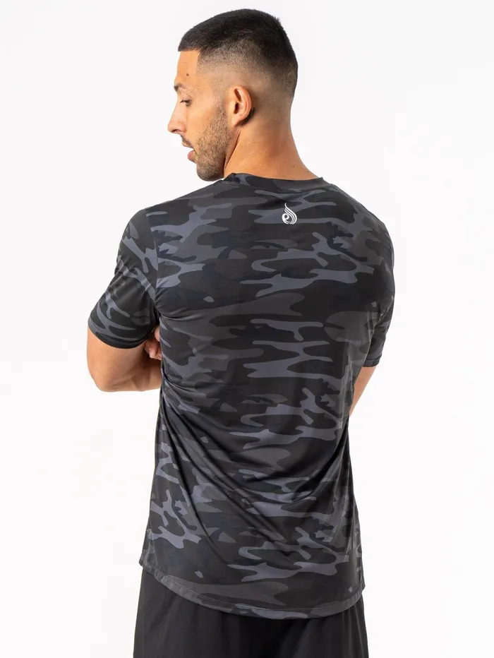 Energy TShirt 8211 Black Camo Men Ryderwear TShirts