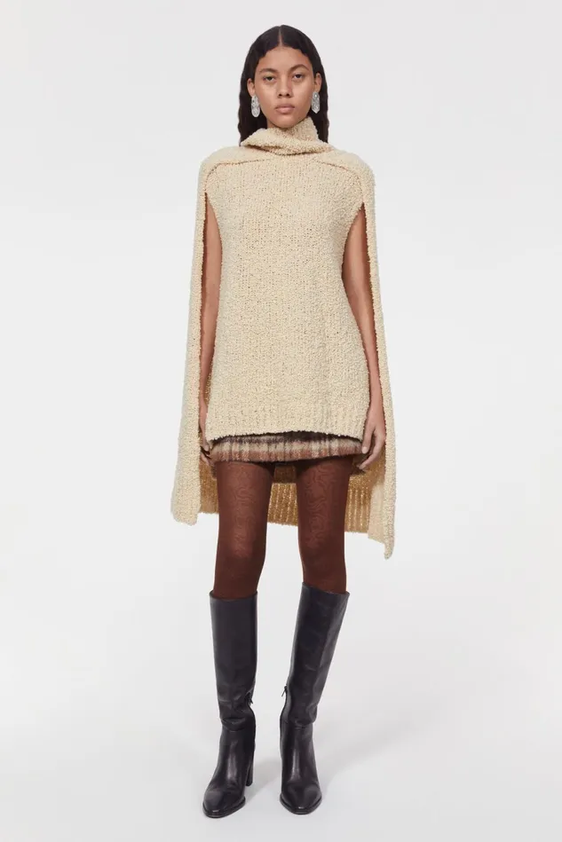 Evante Knitted Sweater Linen Women Rodebjer Knitwear