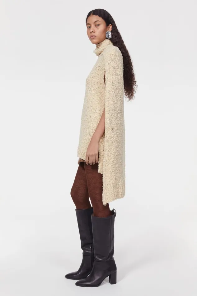 Evante Knitted Sweater Linen Women Rodebjer Knitwear