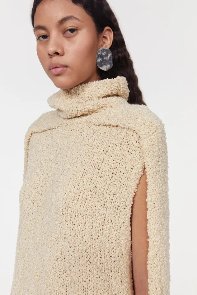 Evante Knitted Sweater Linen Women Rodebjer Knitwear