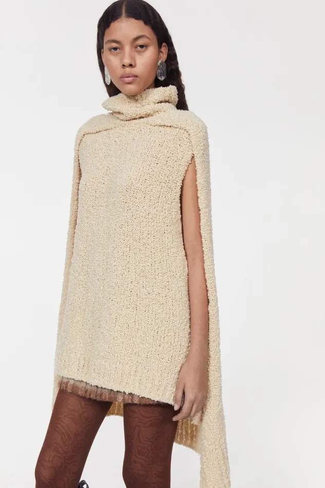 Evante Knitted Sweater Linen Women Rodebjer Knitwear