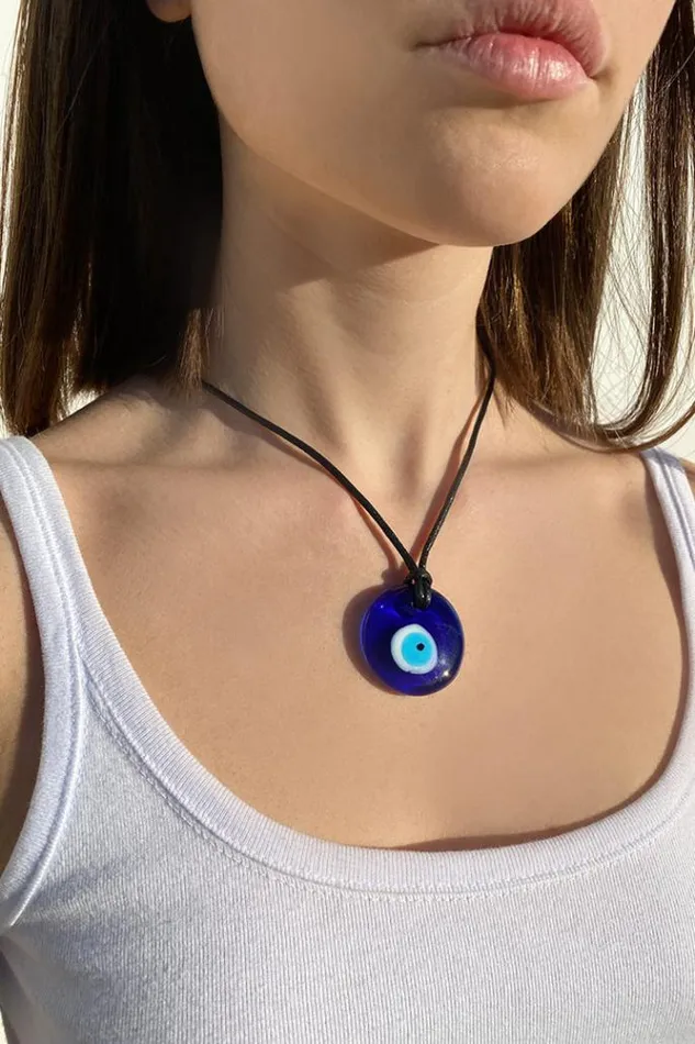 Eye Necklace Women Subdued Accessories