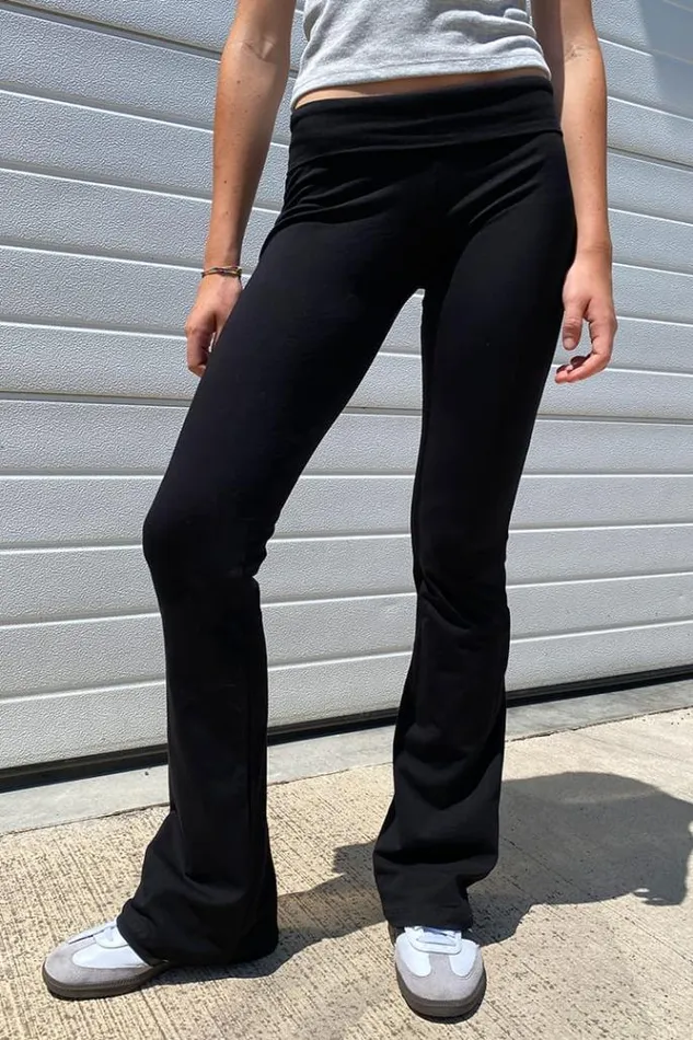Flared Pants Women Subdued Pants