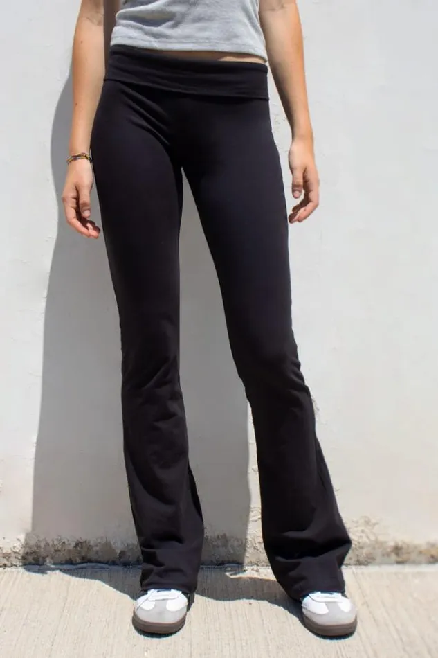 Flared Pants Women Subdued Pants