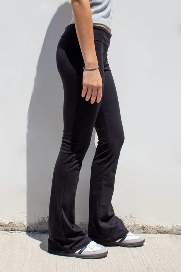 Flared Pants Women Subdued Pants