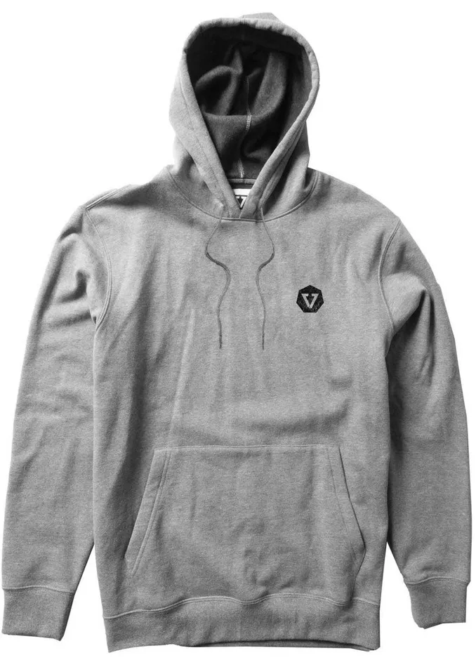Fleece and Hoodies Men Vissla Coastal Eco Po Hoodie Athletic Heather Fleece and Hoodies Men Vissla Coastal Eco Po Hoodie Athletic Heather