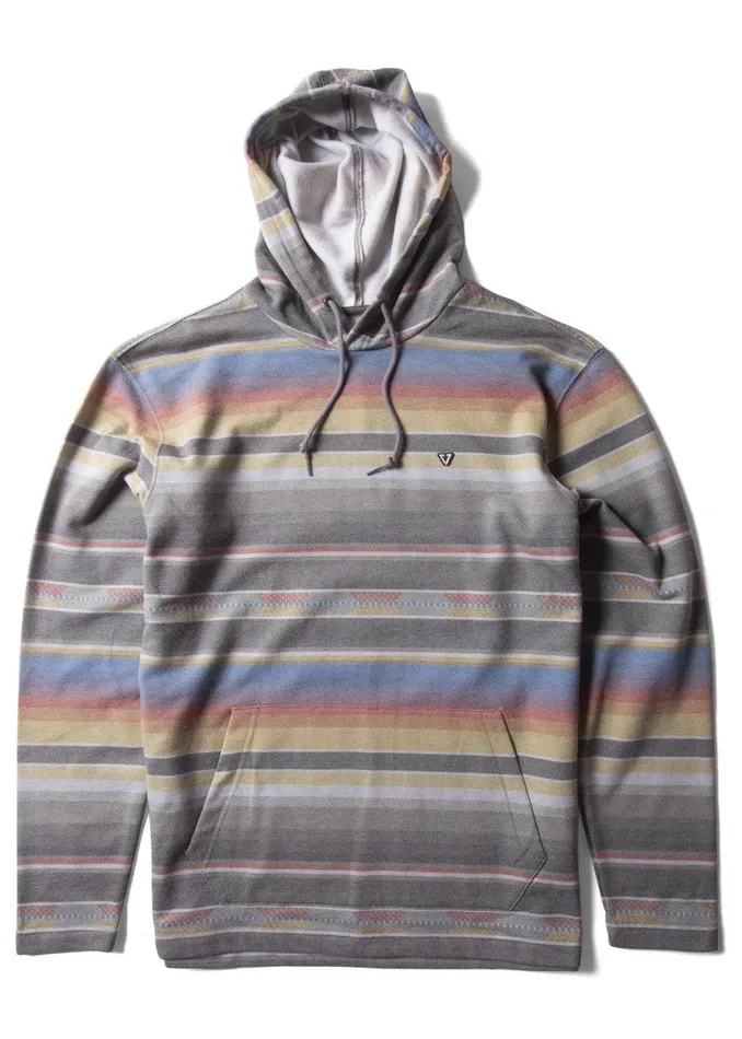 Fleece and Hoodies Men Vissla Mulege Po Hoodie Khaki
