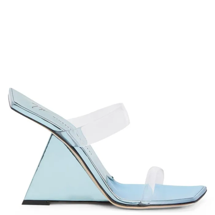 Florance Plexi Blue Women Giuseppe Zanotti Sandals