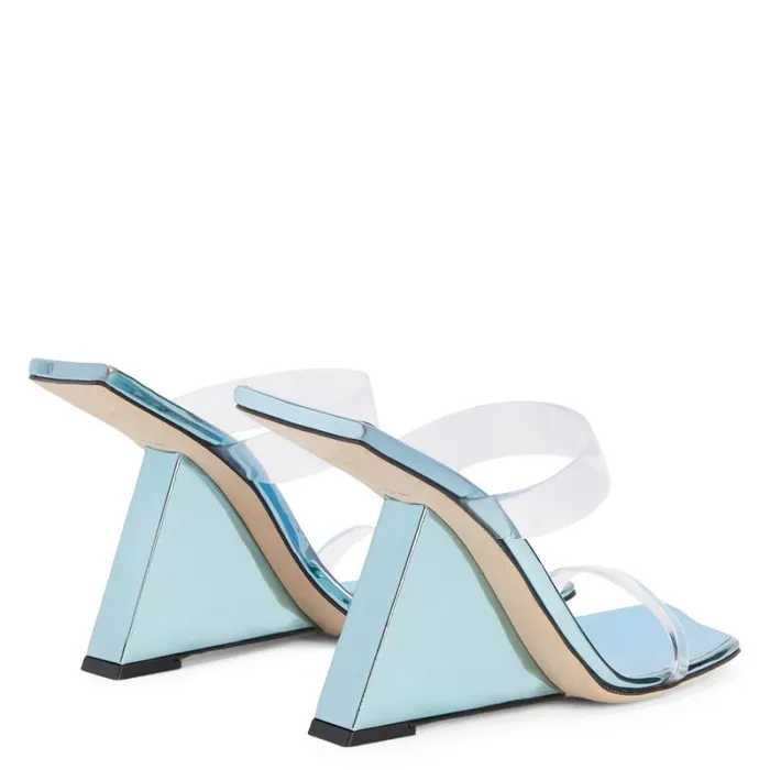 Florance Plexi Blue Women Giuseppe Zanotti Sandals