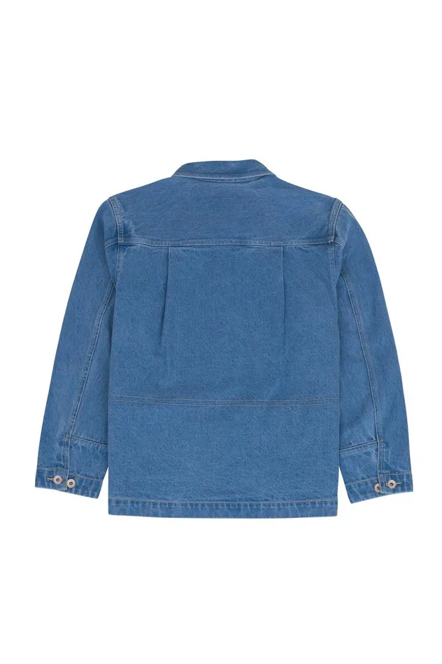 Folk Clothing Archive Jacket 8211 Bleached Denim Womens Outerwear