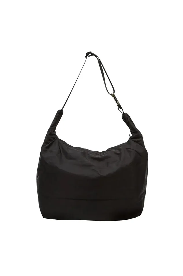 Folk Clothing Arcs 8211 Hey Sling Bag 8211 Black Mens Bags and Wallets