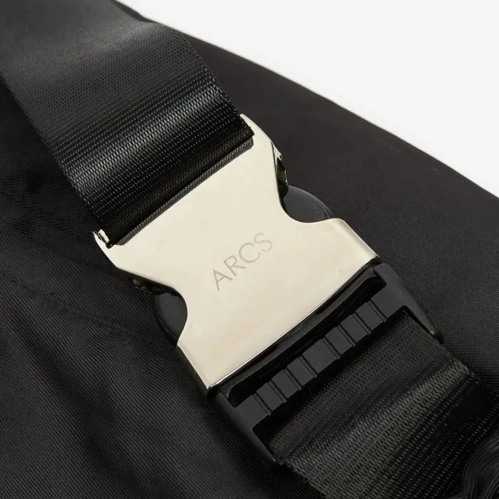 Folk Clothing Arcs 8211 Hey Sling Bag 8211 Black Mens Bags and Wallets