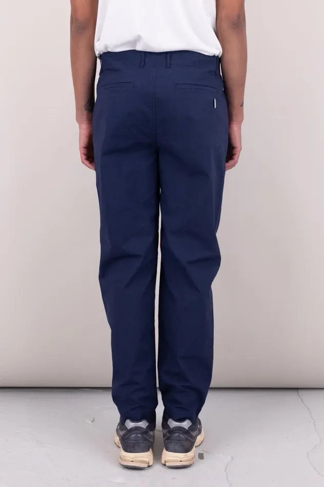 Folk Clothing Assembly Pant 8211 Navy Ripstop Mens Trousers