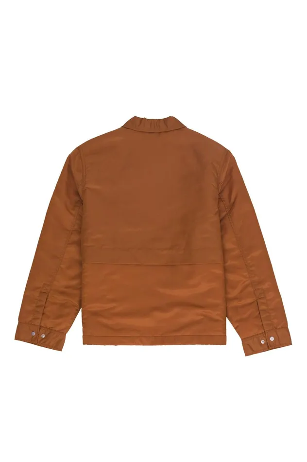Folk Clothing Blouson 8211 Caramel Nylon Womens Outerwear