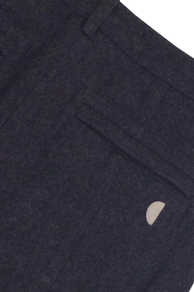 Folk Clothing Cargo Pant 8211 Mid Grey Wool Womens Trousers