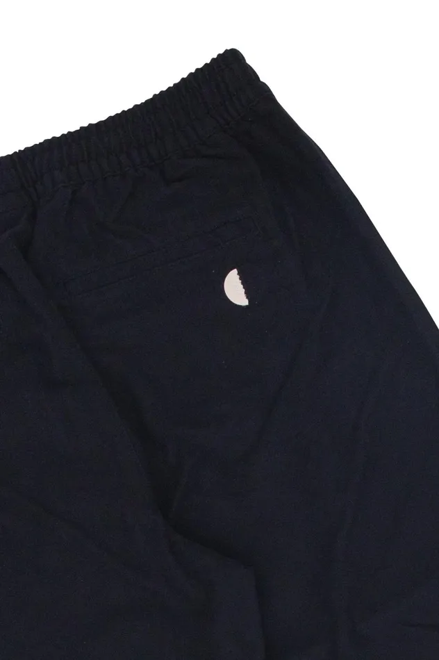 Folk Clothing Drawcord Assembly Pant 8211 Black Moleskin Mens Trousers