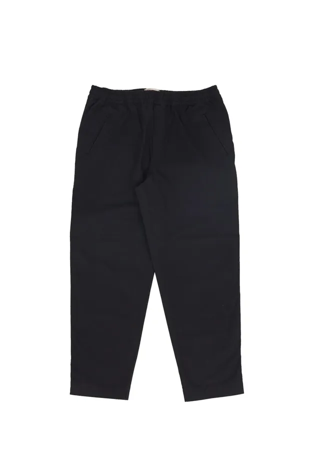 Folk Clothing Drawcord Assembly Pant 8211 Black Ripstop Mens Trousers