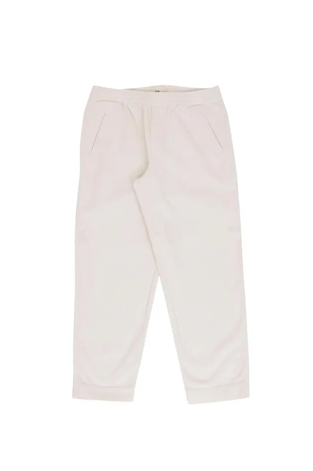 Folk Clothing Drawcord Assembly Pant 8211 Oat Cord Mens Trousers