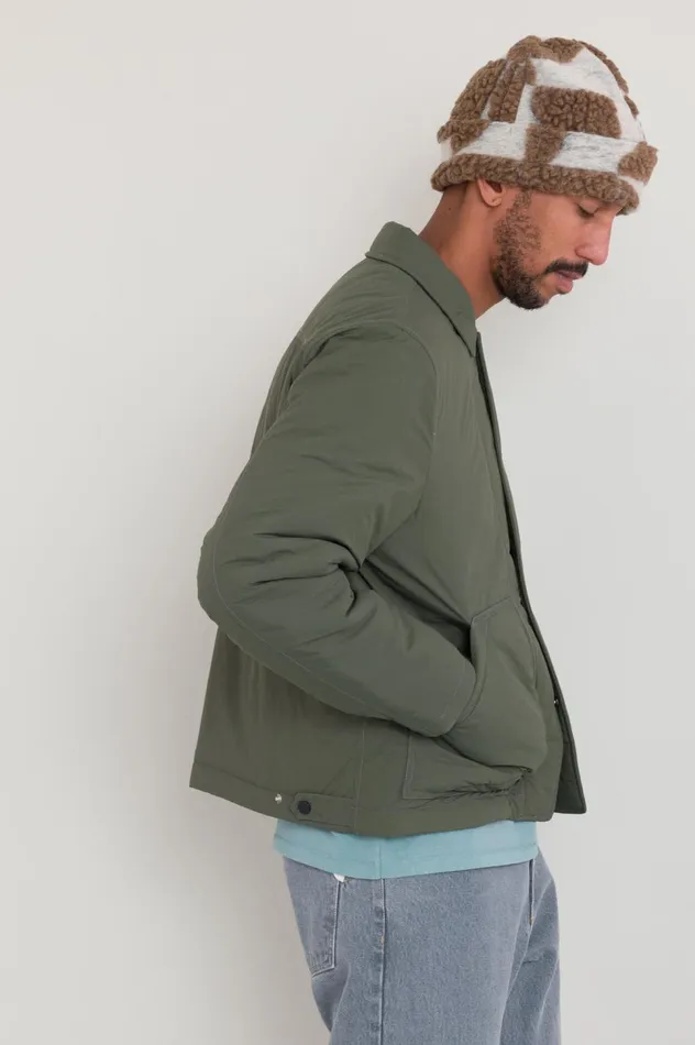 Folk Clothing Fleece Beanie 8211 Tile Jacquard KG Mens Fleece
