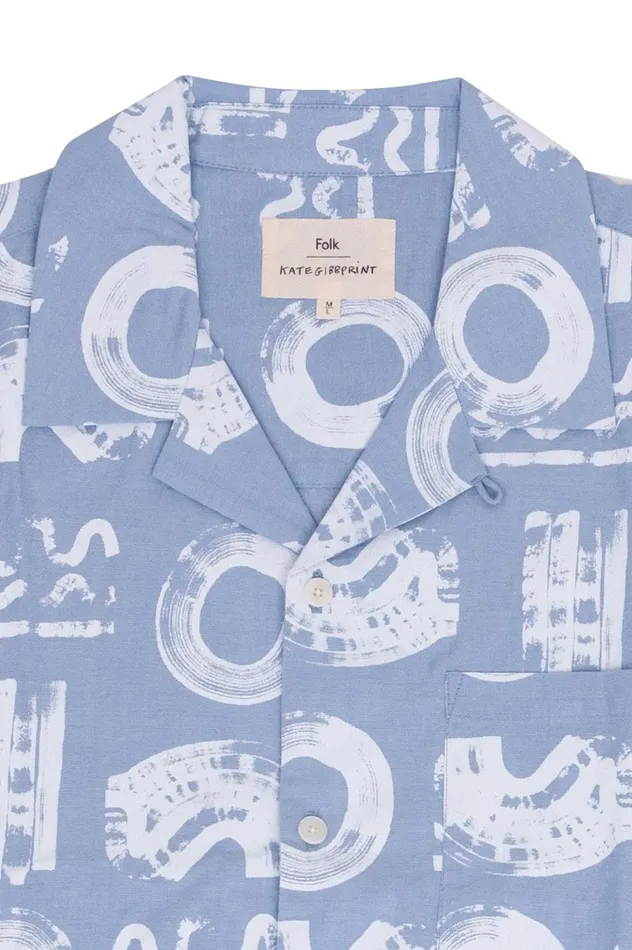 Folk Clothing Loungewear Shirt 8211 Icon Print KG Mens Shirts