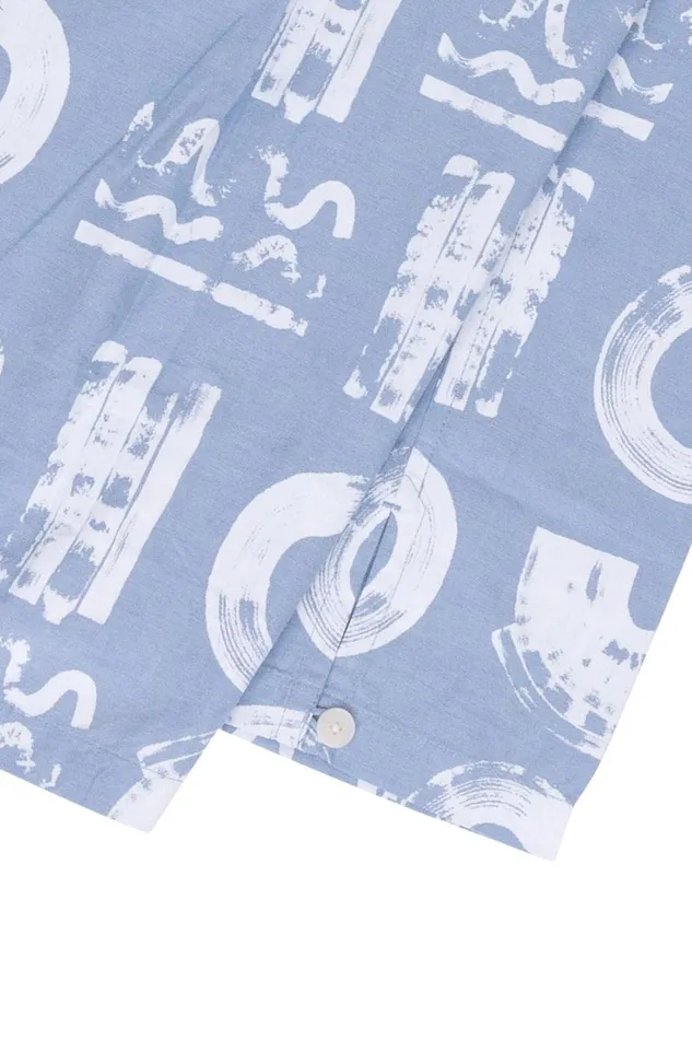 Folk Clothing Loungewear Shirt 8211 Icon Print KG Mens Shirts