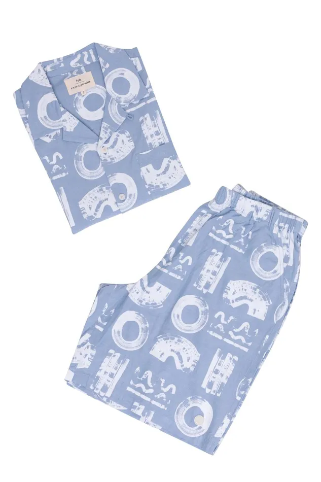 Folk Clothing Loungewear Shirt 8211 Icon Print KG Mens Shirts