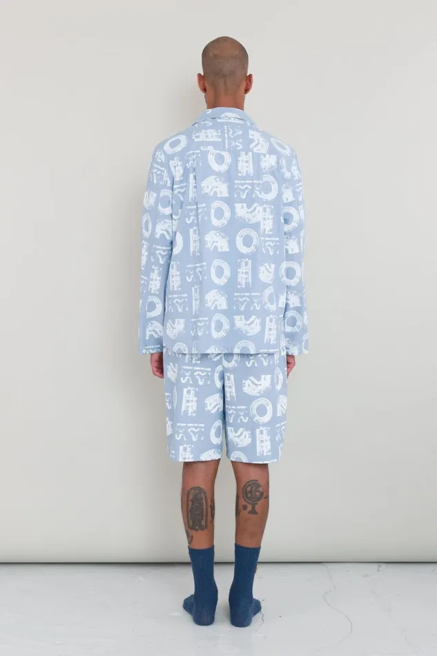 Folk Clothing Loungewear Shirt 8211 Icon Print KG Mens Shirts