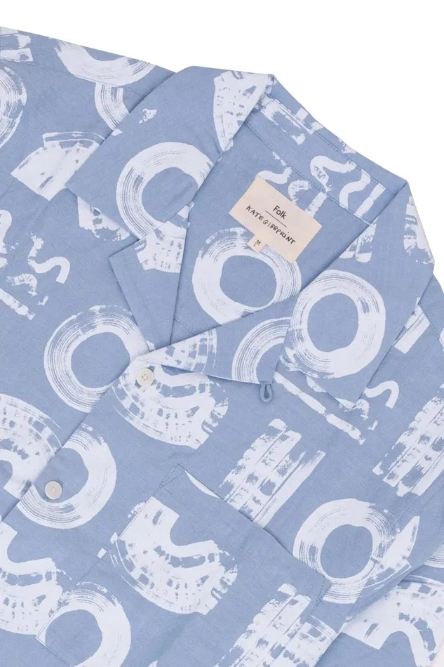 Folk Clothing Loungewear Shirt 8211 Icon Print KG Mens Shirts