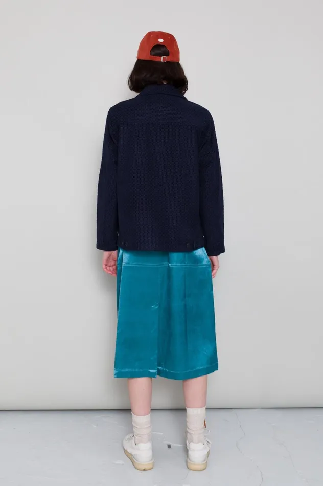 Folk Clothing Prism Jacket 8211 Navy Textured Cord Womens Outerwear