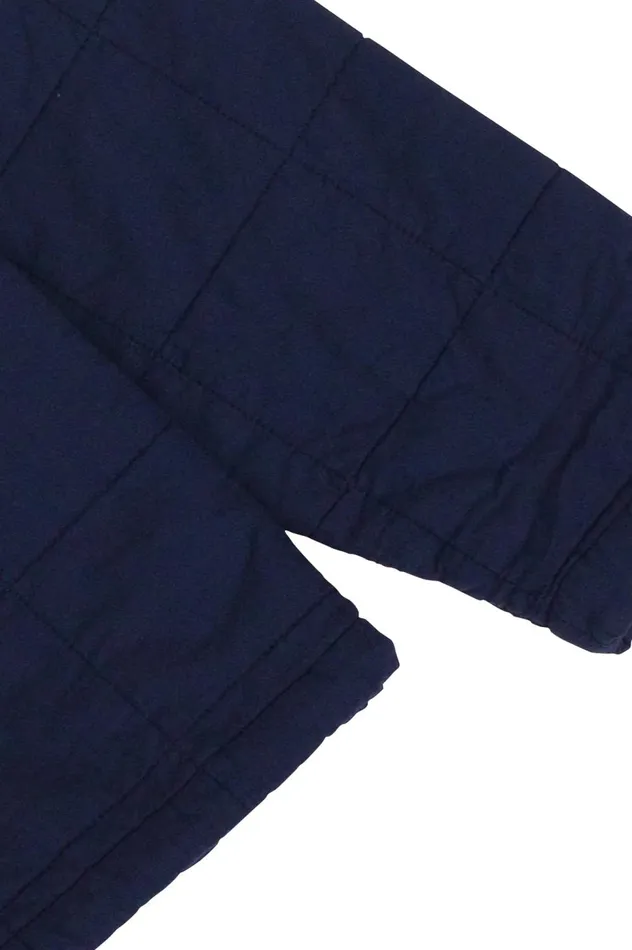 Folk Clothing Quilted Boxy Jacket 8211 Soft Navy Womens Outerwear