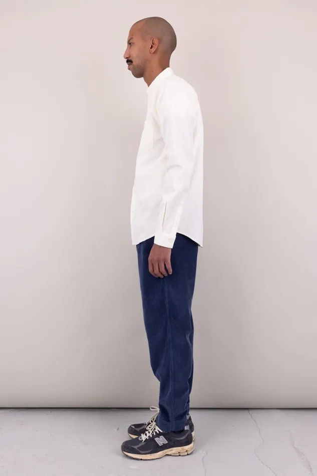 Folk Clothing Relaxed Fit Shirt 8211 Ecru Tapestry Mens Shirts