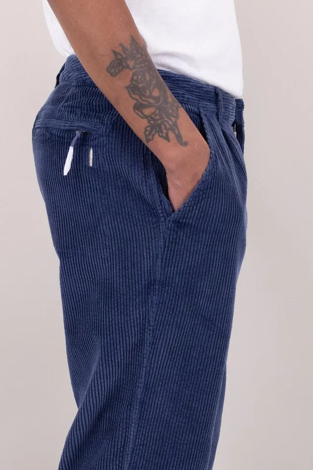 Folk Clothing Signal Pant 8211 Washed Ink Cord Mens Trousers