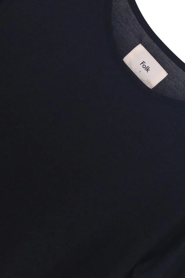 Folk Clothing Slouch TShirt 8211 Black Womens TShirts and Vests