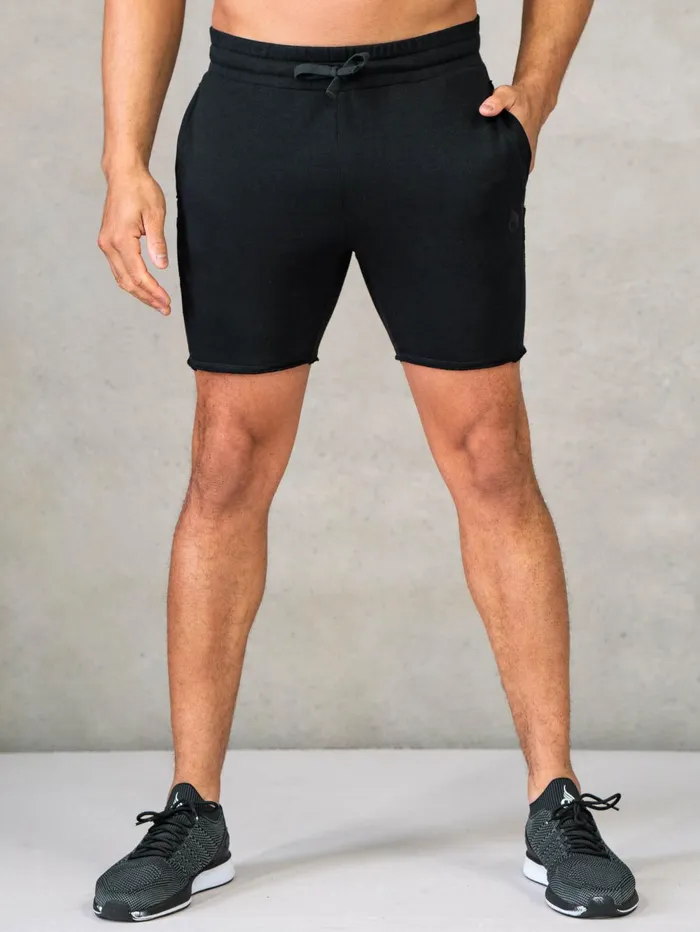 Force 6quot Track Short 8211 Black Men Ryderwear Gym Shorts