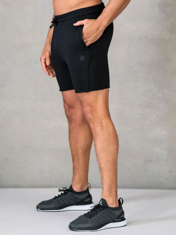 Force 6quot Track Short 8211 Black Men Ryderwear Gym Shorts
