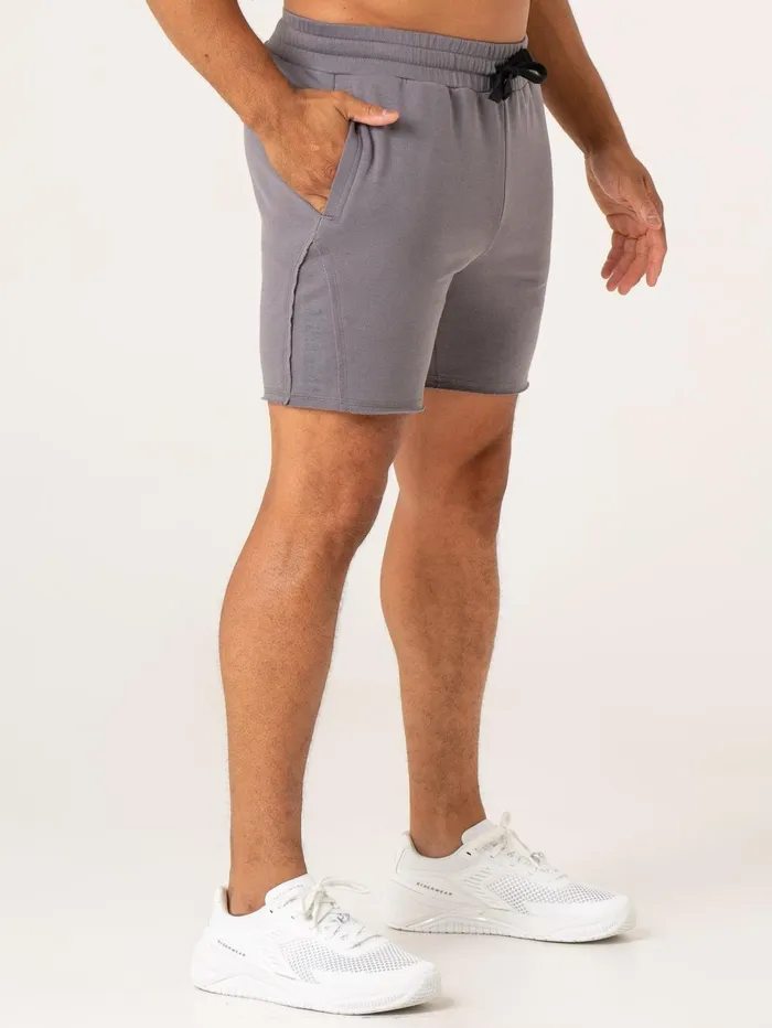 Force 6quot Track Shorts 8211 Charcoal Men Ryderwear Gym Shorts