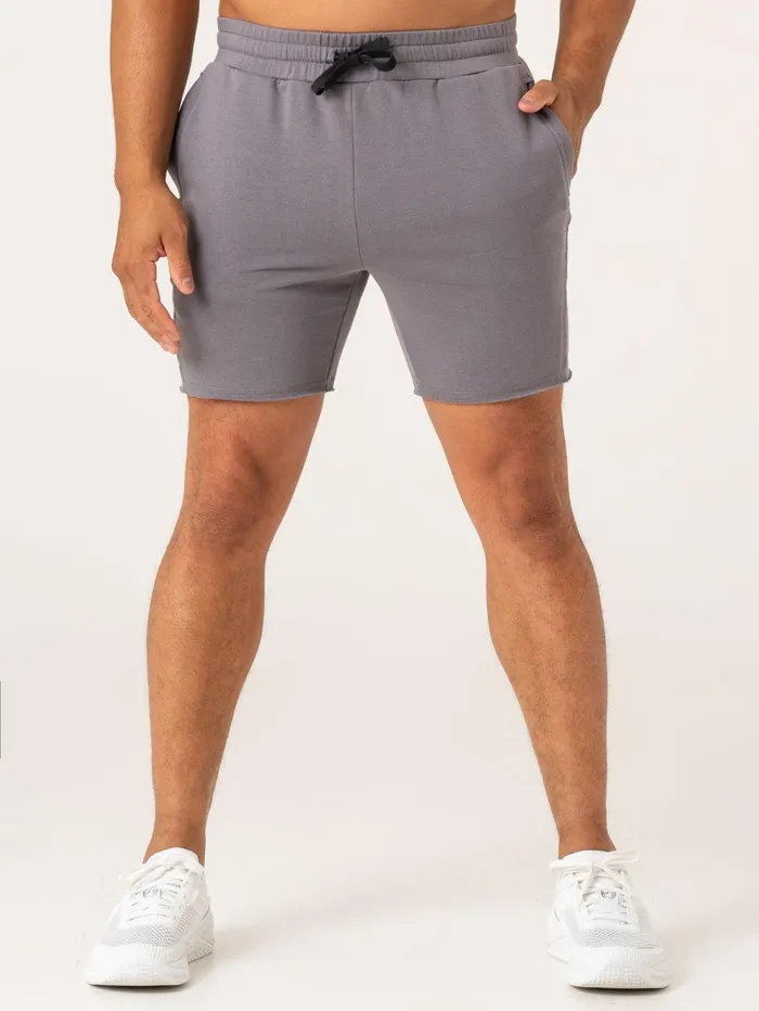 Force 6quot Track Shorts 8211 Charcoal Men Ryderwear Gym Shorts