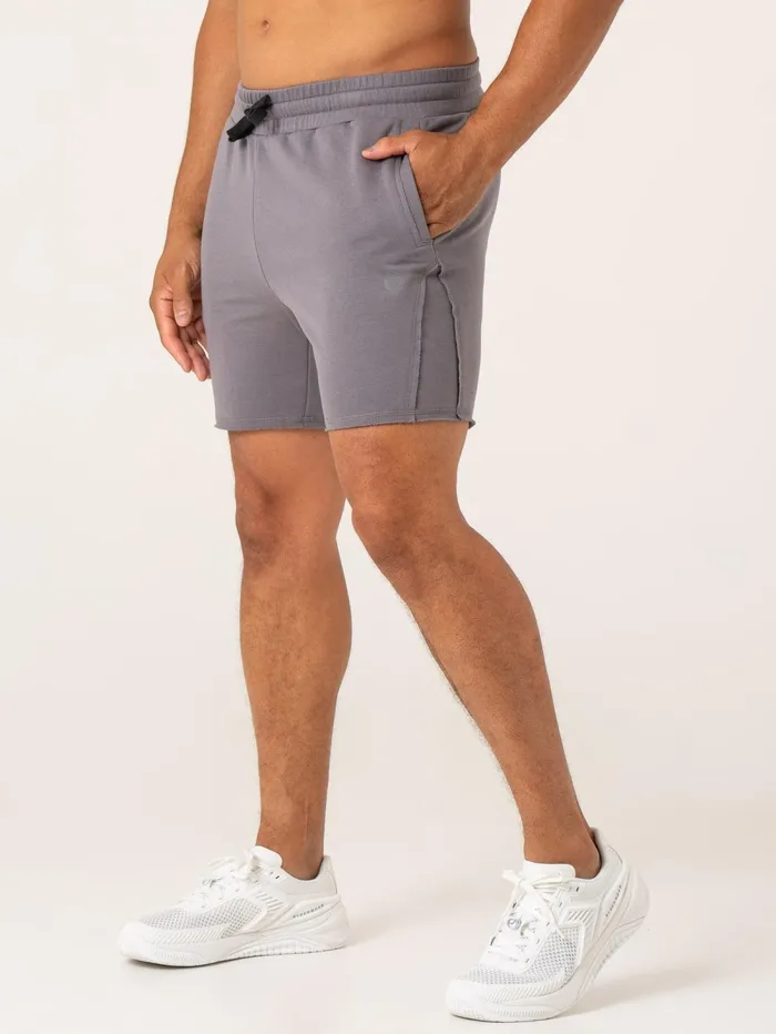 Force 6quot Track Shorts 8211 Charcoal Men Ryderwear Gym Shorts