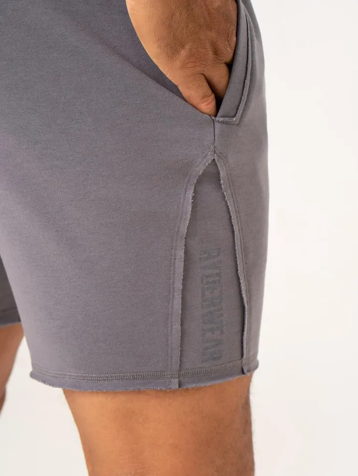 Force 6quot Track Shorts 8211 Charcoal Men Ryderwear Gym Shorts