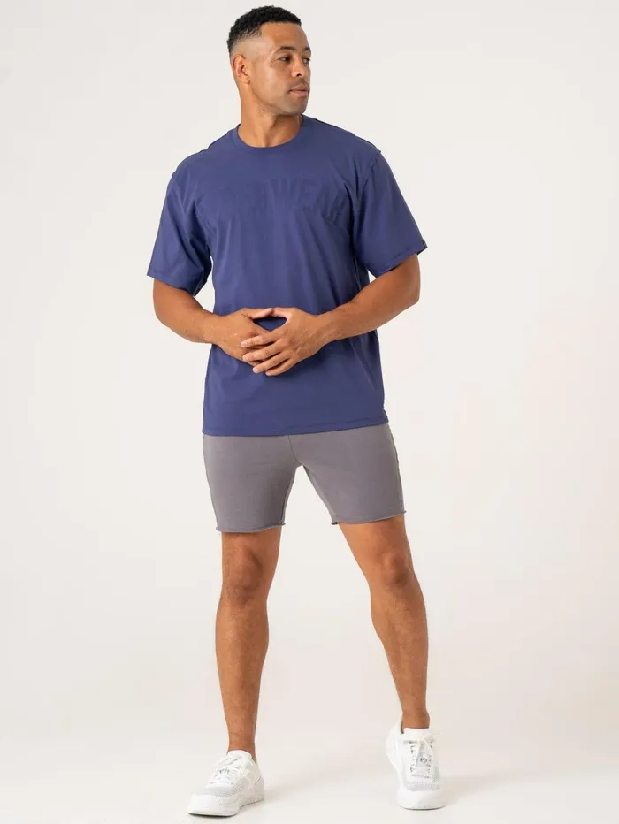 Force 6quot Track Shorts 8211 Charcoal Men Ryderwear Gym Shorts