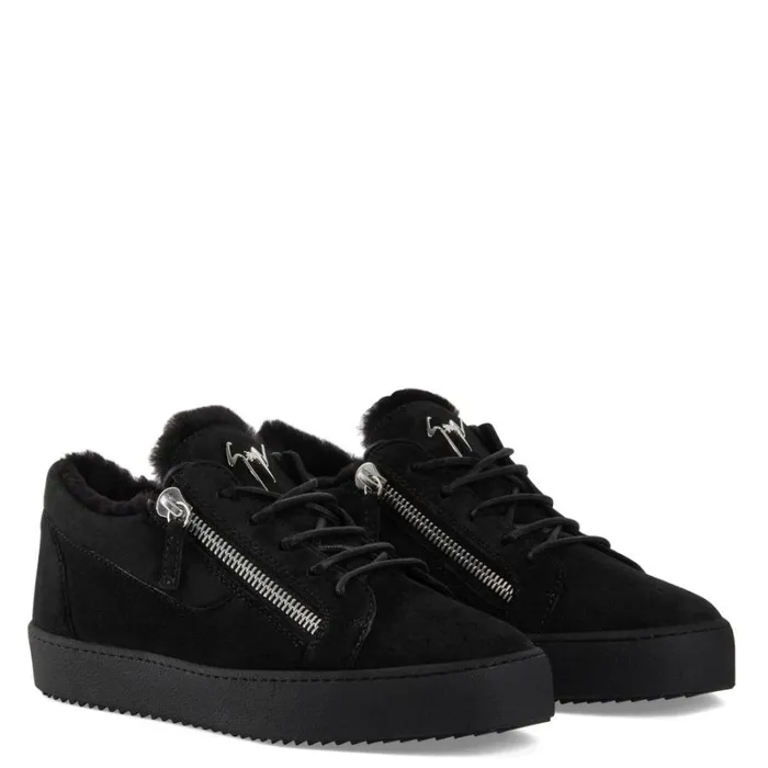Frankie Winter Black Men Giuseppe Zanotti Sneakers