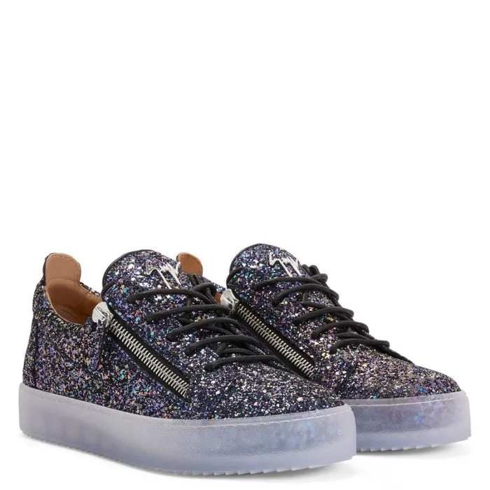 Gail Glitter Black Women Giuseppe Zanotti Sneakers