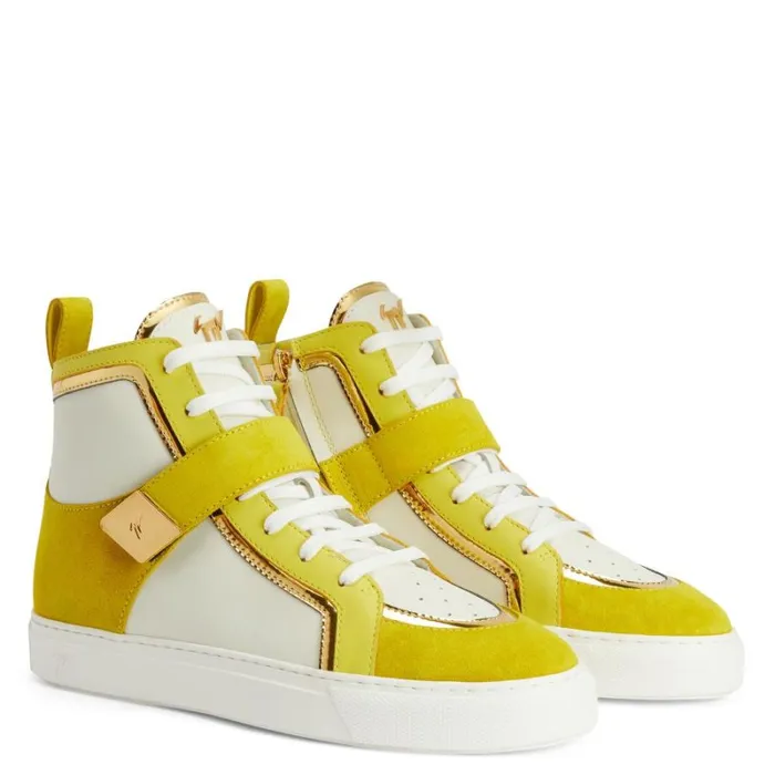 Giuseppe Zanotti Zenas Yellow Women Giuseppe Zanotti Sneakers
