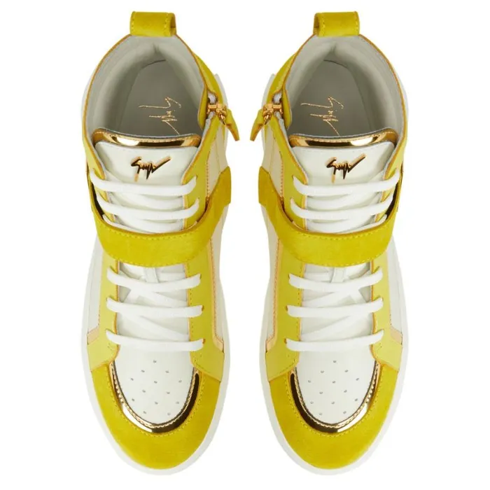 Giuseppe Zanotti Zenas Yellow Women Giuseppe Zanotti Sneakers