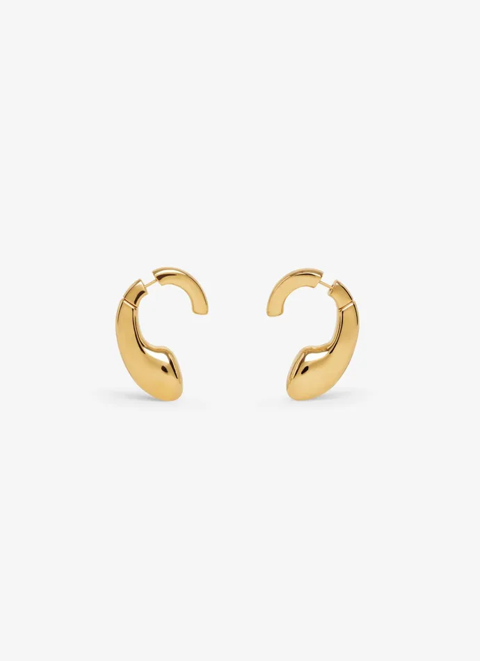 Gold DRIP EARRINGS Women Alaa Jewels