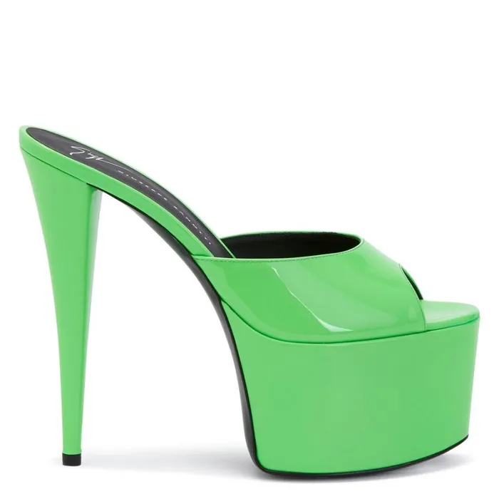 Gz Aida Green Women Giuseppe Zanotti Sandals